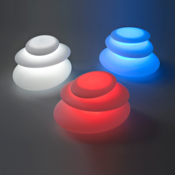 Lampe led galets zen